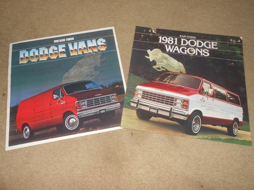 1981 dodge van brochure - van,