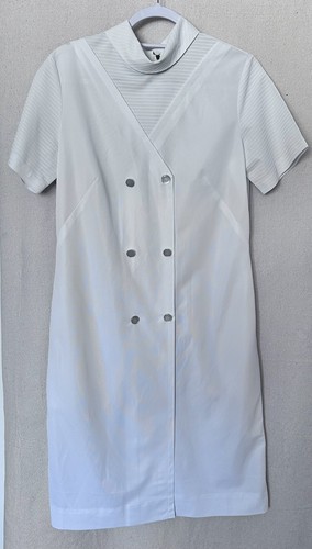 Vintage white nurse dress - vintage,
