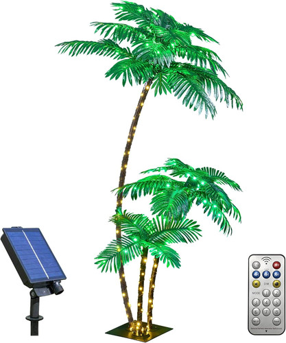 6ft lighted palm - 6ft, 203