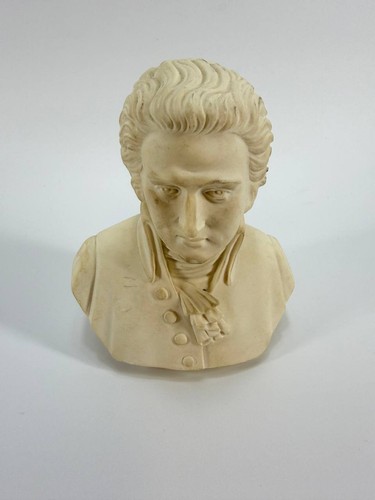 Vintage mozart bust statue - bust,