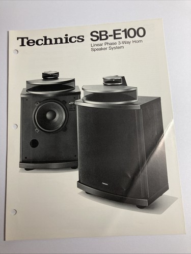 Technics e100 speaker - sb-e100,