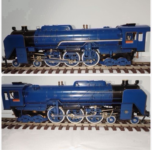 C62 live steam locomotive - locomotive, 1