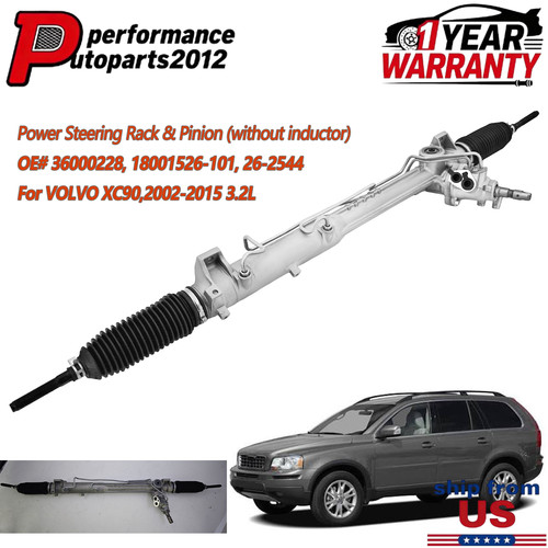 Power steering rack and - power, pinion