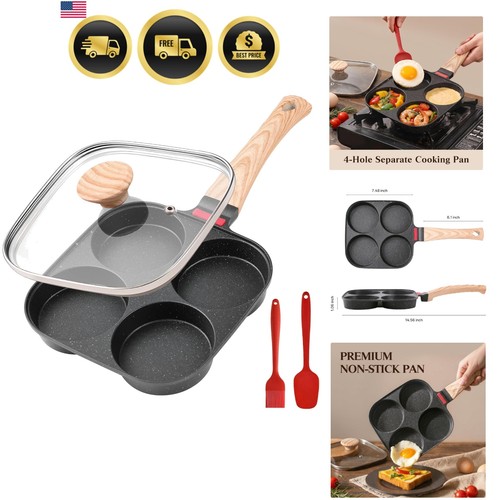 Egg pan with - nonstick, 4