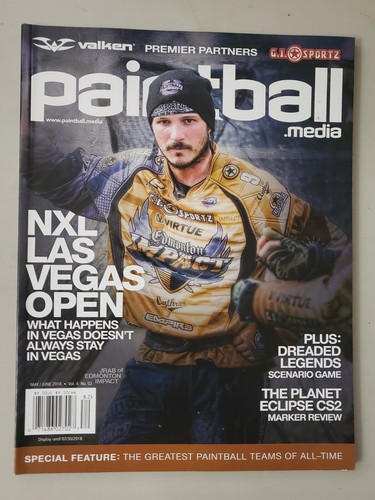 Paintball media print magazine - print,