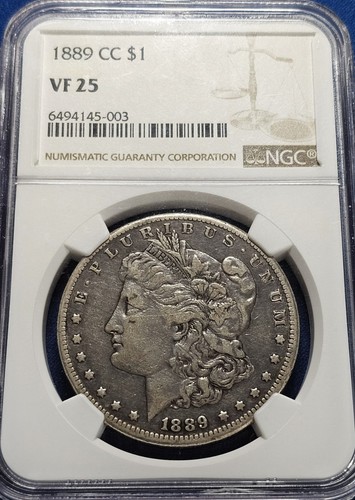 1889 morgan silver dollar - 1889-cc,