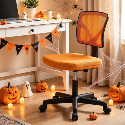 Small armless desk - desk, with