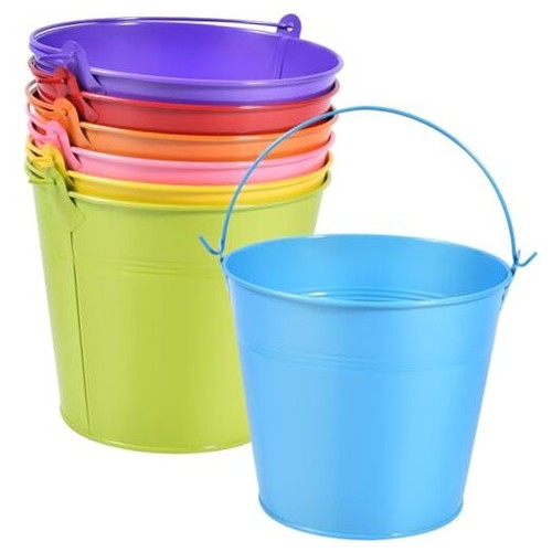 Pack metal buckets - 7,