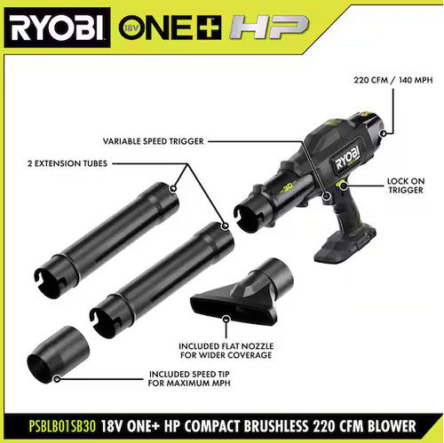 Ryobi one 18v - hp, brushless