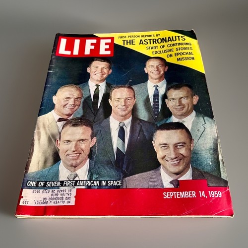 Vtg 1959 life magazine sept - life,