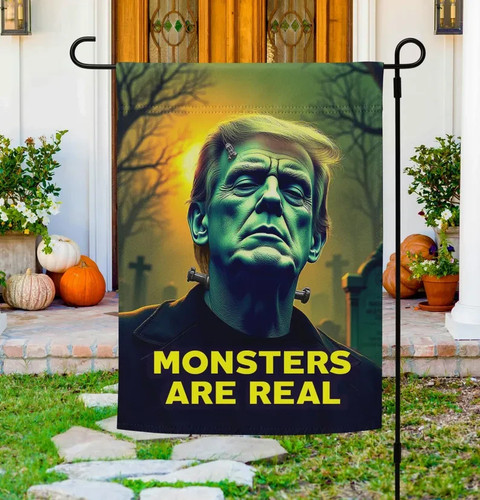 Trump frankenstein halloween - trump,
