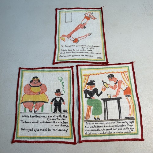 Rare signed tony sarg linen - signed,