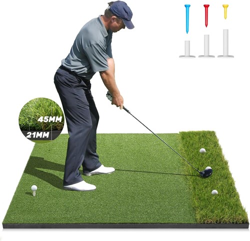 Premium dual turf golf - golf, mat
