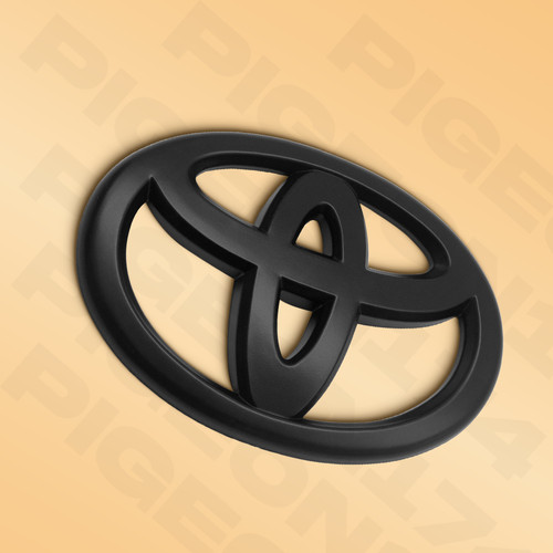 Black front grille - black,
