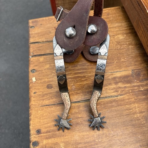 Vintage western cowboy gal leg - western,