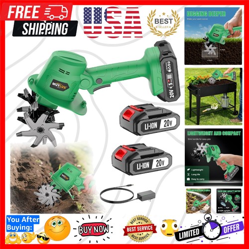 20v cordless tiller - cordless,