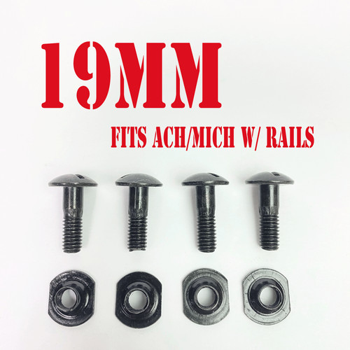 19mm ach rails helmet - ach,