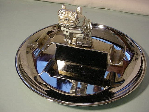 Vintage mack truck bull - truck, dog