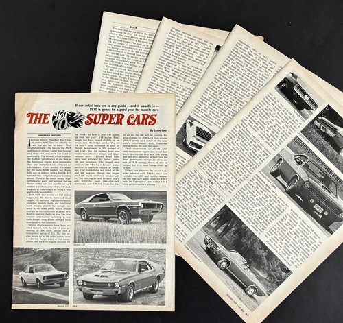 1970 muscle car - 1970, preview