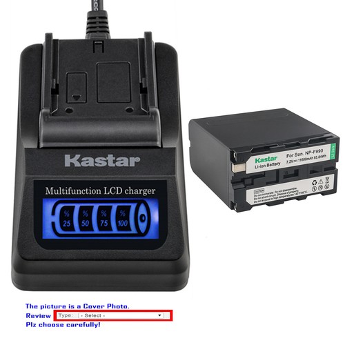 Kastar lcd quick - lcd, charger