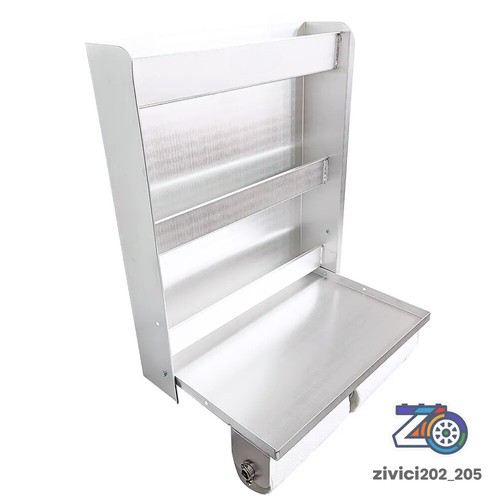 Aluminum door shelves wall - aluminum,
