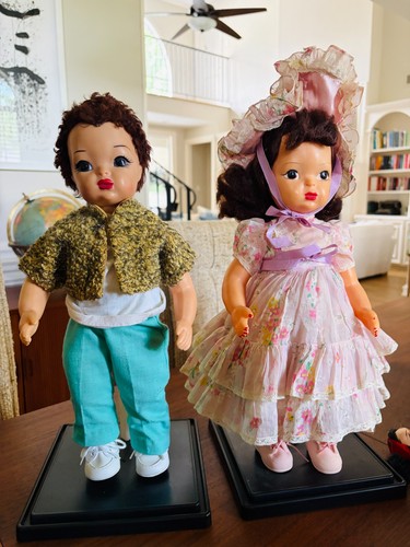 Vintage terri lee dolls pair - dolls,