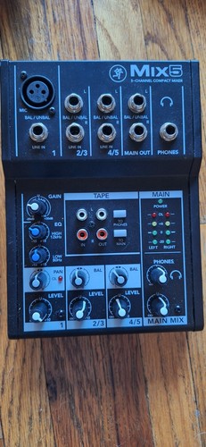 Mackie mix series - series, 5