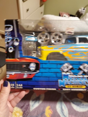 Nomad blue with flames - 55,