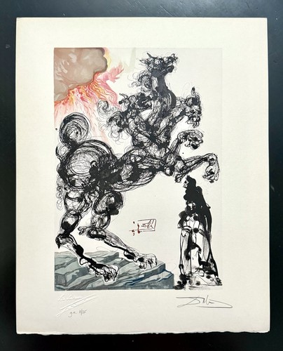 Salvador dali divine comedy - dali,