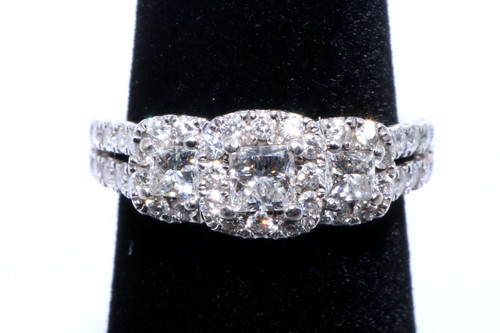The leo diamond three stone - diamond, three-stone