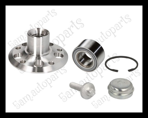 Front wheel hub and - front,