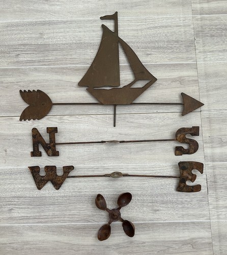 Vintage sailboat weathervane - vintage,