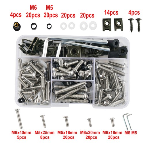 Stainless steel fairing - stainless, bolt