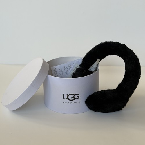 Ugg black ear - black, box