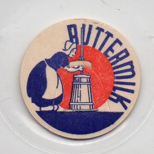 Milk bottle cap buttermilk - -,