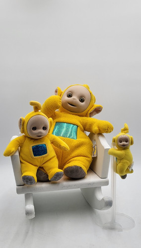 Vtg laa yellow teletubby - 3,