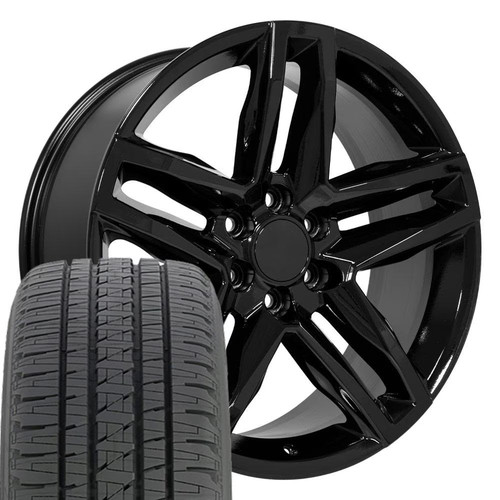 5911 black 22x9 rims - black,
