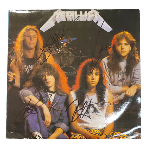 Metallica signed live - signed,