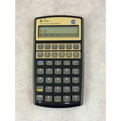 17bii financial calculator - hp,