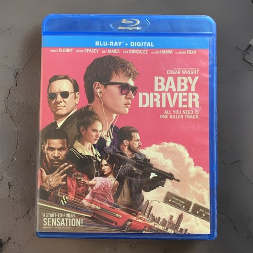 Baby driver blu ray ansel - baby, blu-ray,
