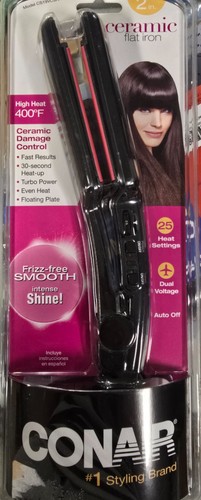 Conair ceramic flat iron - conair, hair