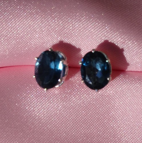 6mm 4mm oval london blue - 6mm,