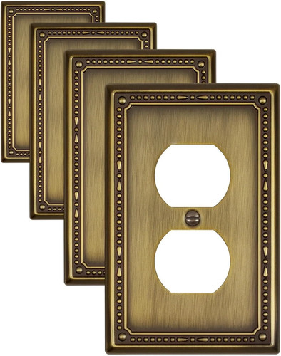 Pack antique brass - 4-pack,