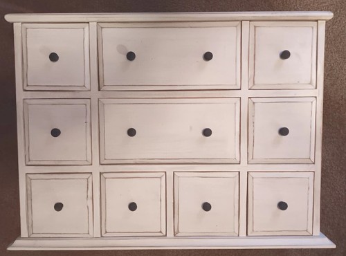 Country handmade ten drawer - country,