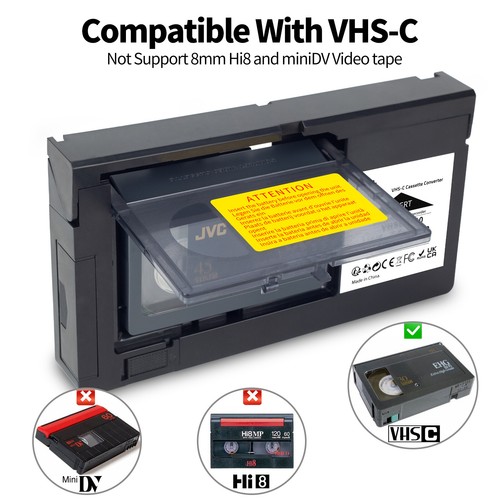 Vhs converter - vhs-c, lets