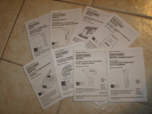 Lot craftsman nextec - lot, of