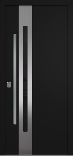 Inox black modern steel - black,