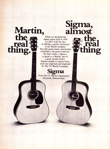 Sigma guitars almost - sigma, guitars,