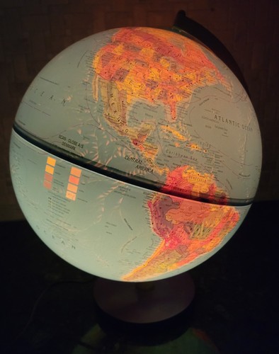 Vintage replogle lighted - vintage, 12”