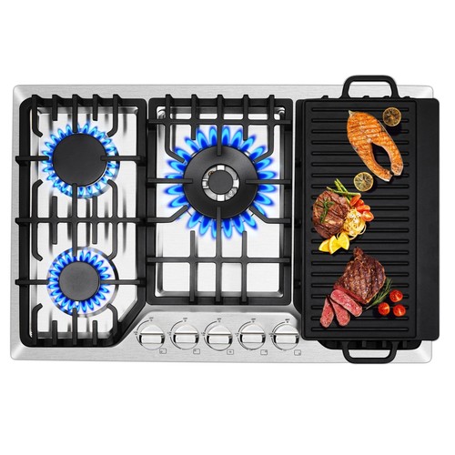 Kitchen gas cooktop 5 - in,